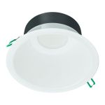 Philips LED Downlight Coreline DN142B Aluminium Hvit 10.7W 1200lm 60D - 840 Kald Hvit | Utskjæring 155mm - IP20 - Dimbar