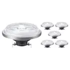 Fordelspakning 6x Philips MASTER LED Spot G53 AR111 10.8W 600lm 24D - 927 ekstra varm hvit | beste fargegjengivelse - dimbar - erstatter 50W