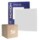 Fordelspakning 5x Noxion LED Panel Ecowhite V4.0 28W 3200lm - 830 Varm Hvit | 60x60cm - UGR 