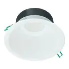 Philips LED Downlight Coreline DN142B Aluminium Hvit 10.7W 1200lm 60D - 840 Kald Hvit | Utskjæring 155mm - IP54 - Dimbar - Hvit Reflektor
